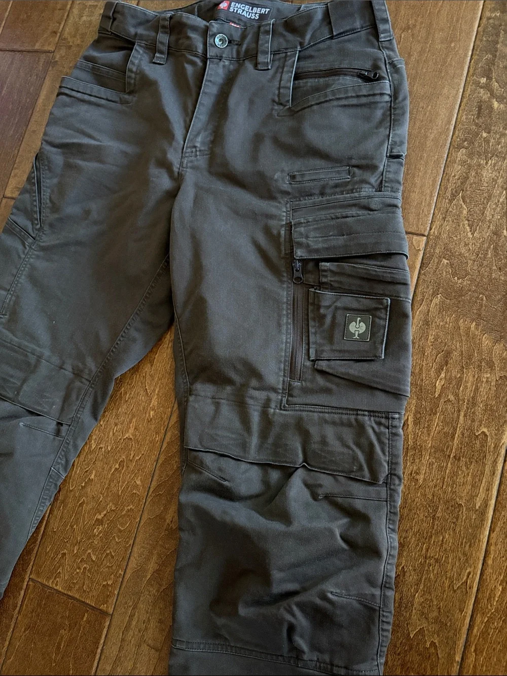 Men's Cargo Pants in Dark Gray — Tactical Style - Picture 2 of 5